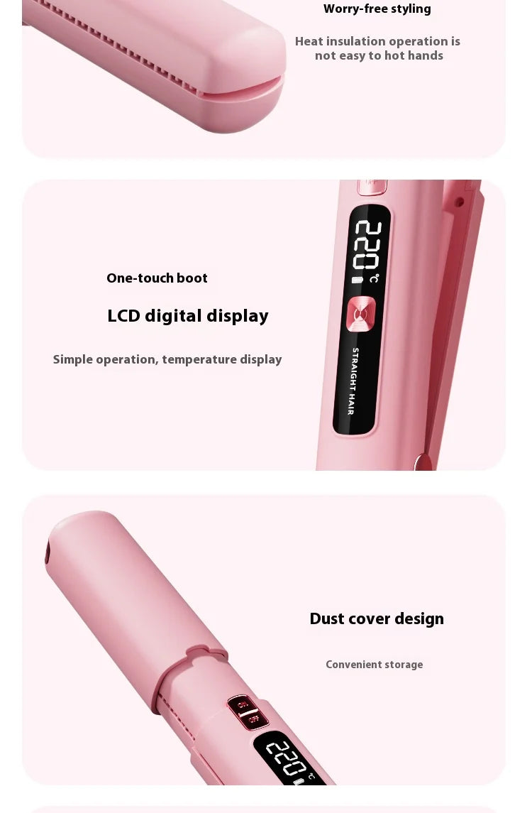 Lisseur sans fil 2 en 1