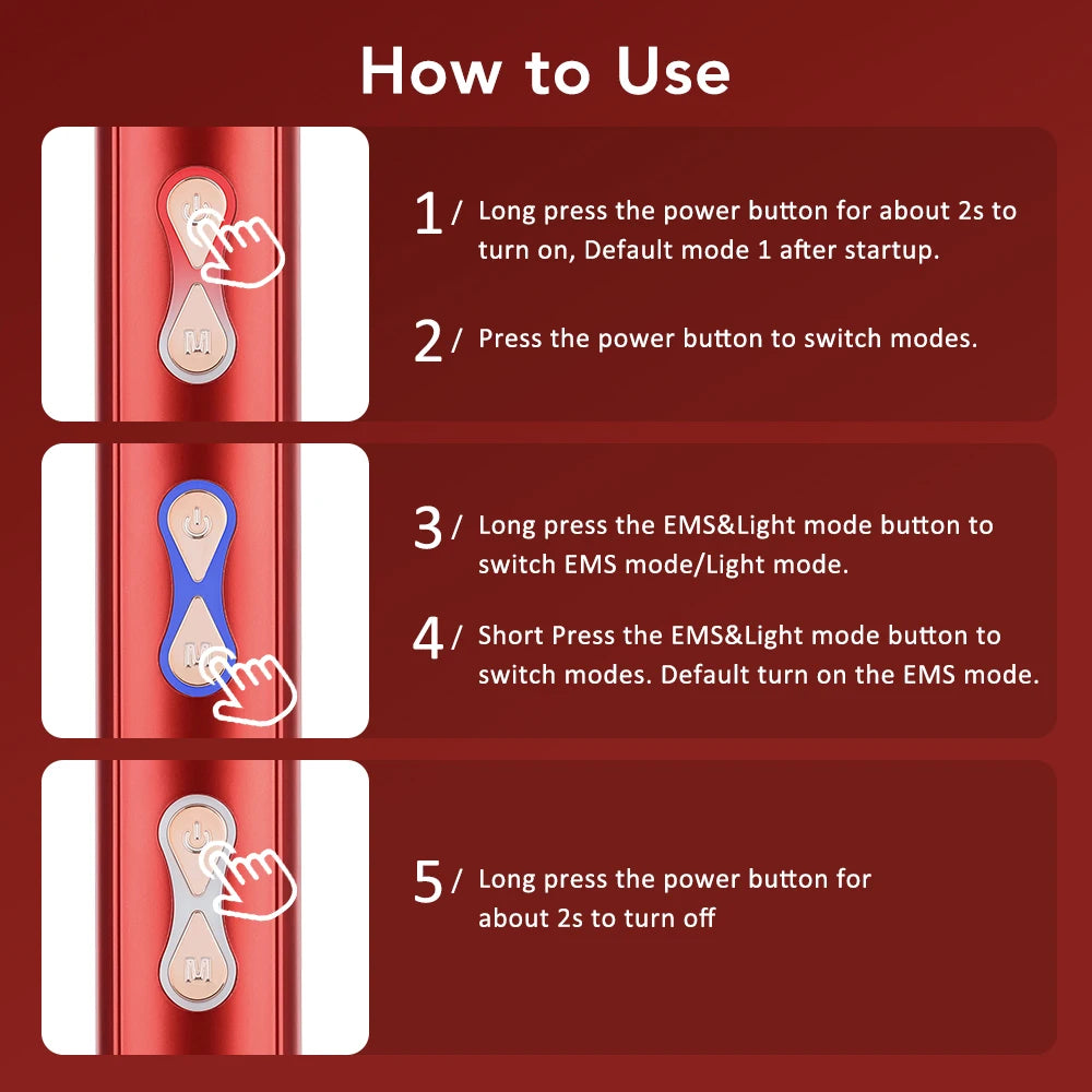 Peigne de Massage électrique à vibrations Anti-perte de cheveux