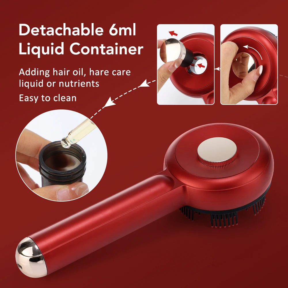 Peigne de Massage électrique à vibrations Anti-perte de cheveux